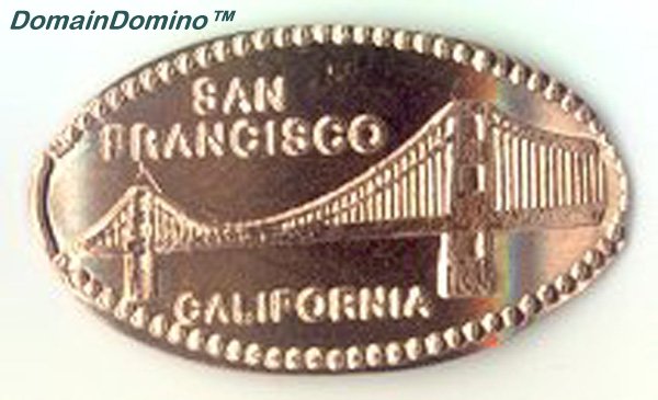 New Shanghai Enterprises (Golden Gate Bridge) | 857 Grant Street, San Francisco, CA, 94108 (Copper Coin)
