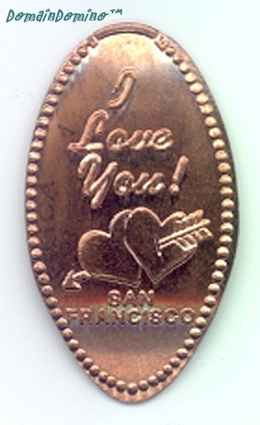 New Shanghai Enterprises (I Love You! San Francisco) | 857 Grant Street, San Francisco, CA, 94108 (Copper Coin)