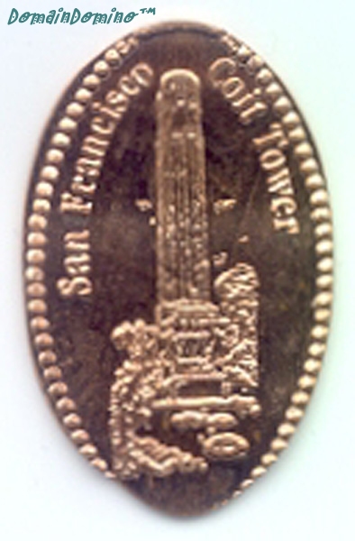 Coit Tower (Coit Tower) | 1 Telegraph Hill Boulevard, San Francisco (Copper Coin)