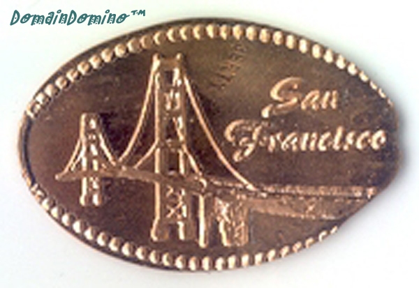 Coit Tower (Golden Gate Bridge) | 1 Telegraph Hill Boulevard, San Francisco (Copper Coin)